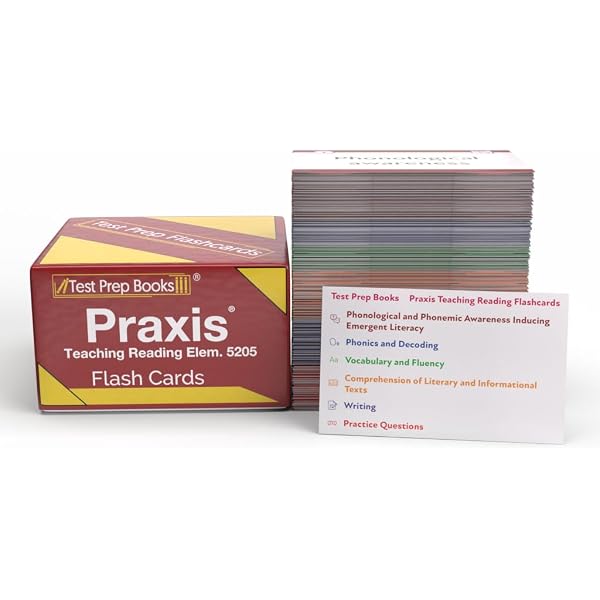 Amazon.com: Praxis Teaching Reading Elementary 5205 Study Guide: 2